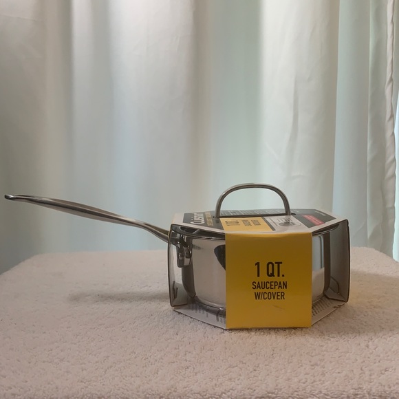 ***SOLD*** Cuisinart 1 qt Chefs Stainless Cookware - Picture 2 of 4